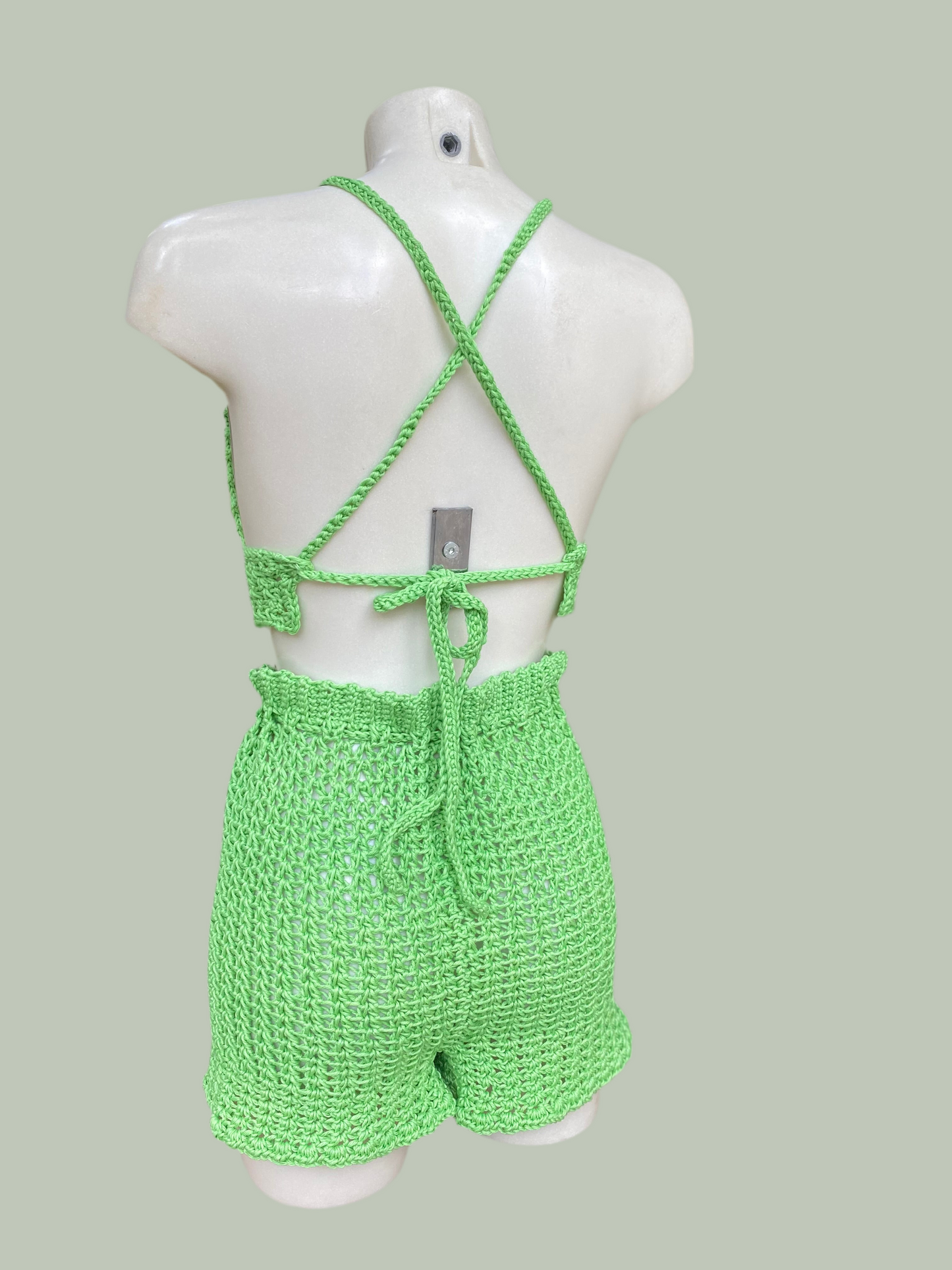 TOP E PANTALONE CORTO